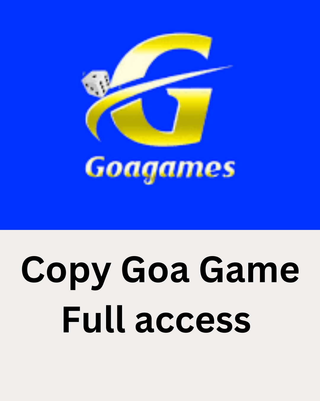 Goa Game Copy